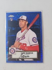 2021 Topps Chrome Platinum Anniversary #9 Luis Garcia Blue Diamond /199