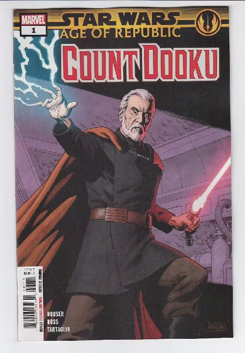 STAR WARS AOR COUNT DOOKU (2018 MARVEL) #1 CVR A PAOLO RIVERA