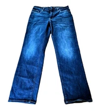 Arizona Jean Company Men's Blue Jeans Size 32X32 Straight Fit Pre-Owned 