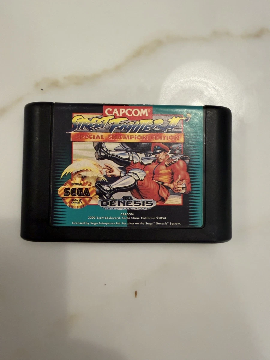 ストリートファイター2 セガジェネシス Street Fighter II 'Fighting Sega Genesis Video Games for sale | eBay
