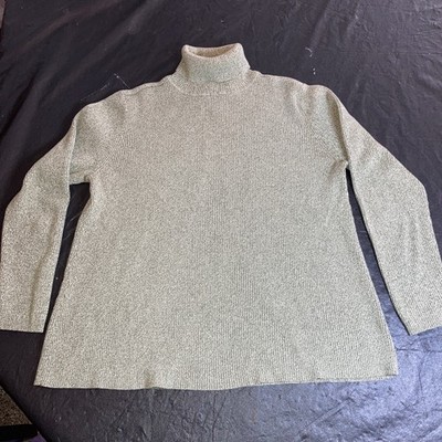 In Due Time Men s M Multi Green Ribbed Turtleneck