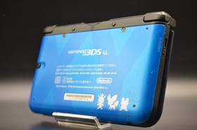 [REGION FREE]Nintendo 3DS XL LL Console Used  Xerneas Yveltal Blue 012