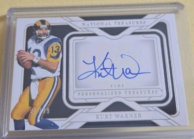 2024 National Treasures Personalized Treasures Kurt Warner 58/99