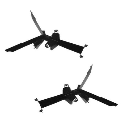 For Chevy Silverado 3500 Classic 07 Bumper Filler Set Front Driver & Passenger