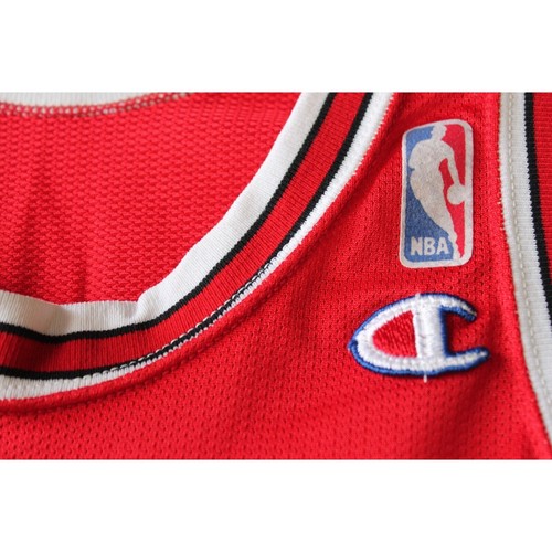 Maglia Uomo Champion Chicago Bulls Michael Jordan #23 Rossa *BELLA - Foto 2 di 7