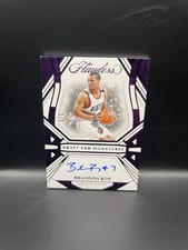 2023/24 Panini Flawless Basketball Brandon Roy Draft Amethyst Autograph #/3