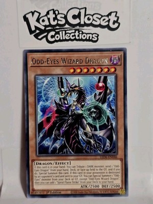 Odd-Eyes Wizard Dragon LED6-EN046 Legendary Duelists: Magical Hero 1st Edition