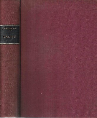 Tacito. Deutschland - Annalen - Geschichten. Akademisches Jahr 1950-51