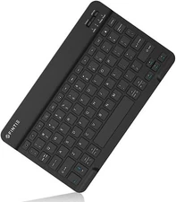 10-Inch thin 4mm Wireless Bluetooth Keyboard for iPad Samsung Tablet IOS Android