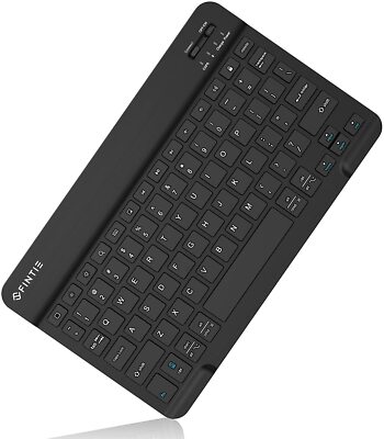 10 inch Wireless Bluetooth Keyboard for iPad Samsung Tablet, iOS, Android Tablet