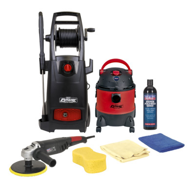 Sealey CCKIT01 7 Piece Professional Car Cleaning Kit