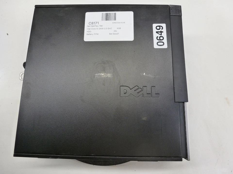 Dell OptiPlex 790 USFF Intel Core i5-2400 2.5 GHZ 4GB NO HDD - ROUGH - Image 2 of 4