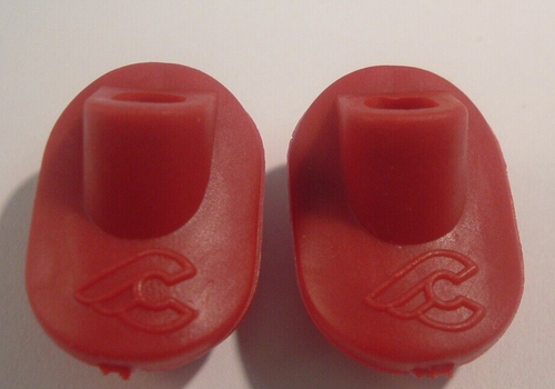 Bouchons De Guidon Vintage Cinelli – Rouge – Plastique NOS – Pour Campagnolo