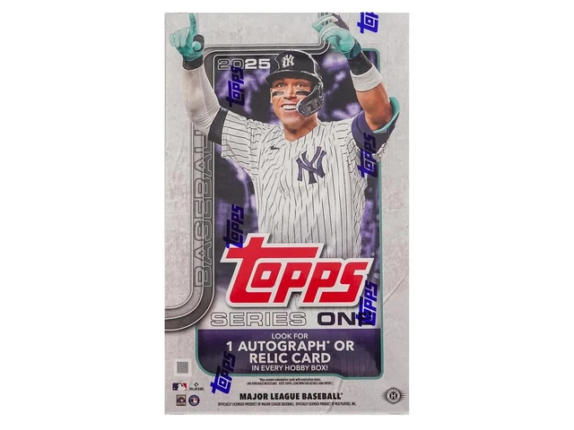 Rip & Ship - 2025 TOPPS SERIES 1 BASEBALL HOBBY BOX