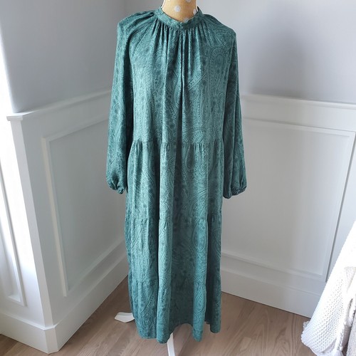 Long Sleeve Tiered Dress Size XL. | eBay