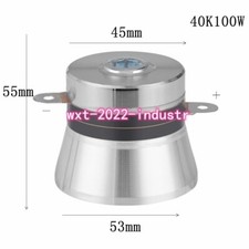 1 Pcs Ultrasonic Piezoelectric Cleaning Transducer Ultrasonic Cleaner 40KHz 100W