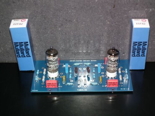Dynaco ST-70 6GH8 Stofftier Treiberplatine + Mullerard 6GH8A ECF82 passendes Paar Neu aus altem Lagerbestand - Bild 2 von 12