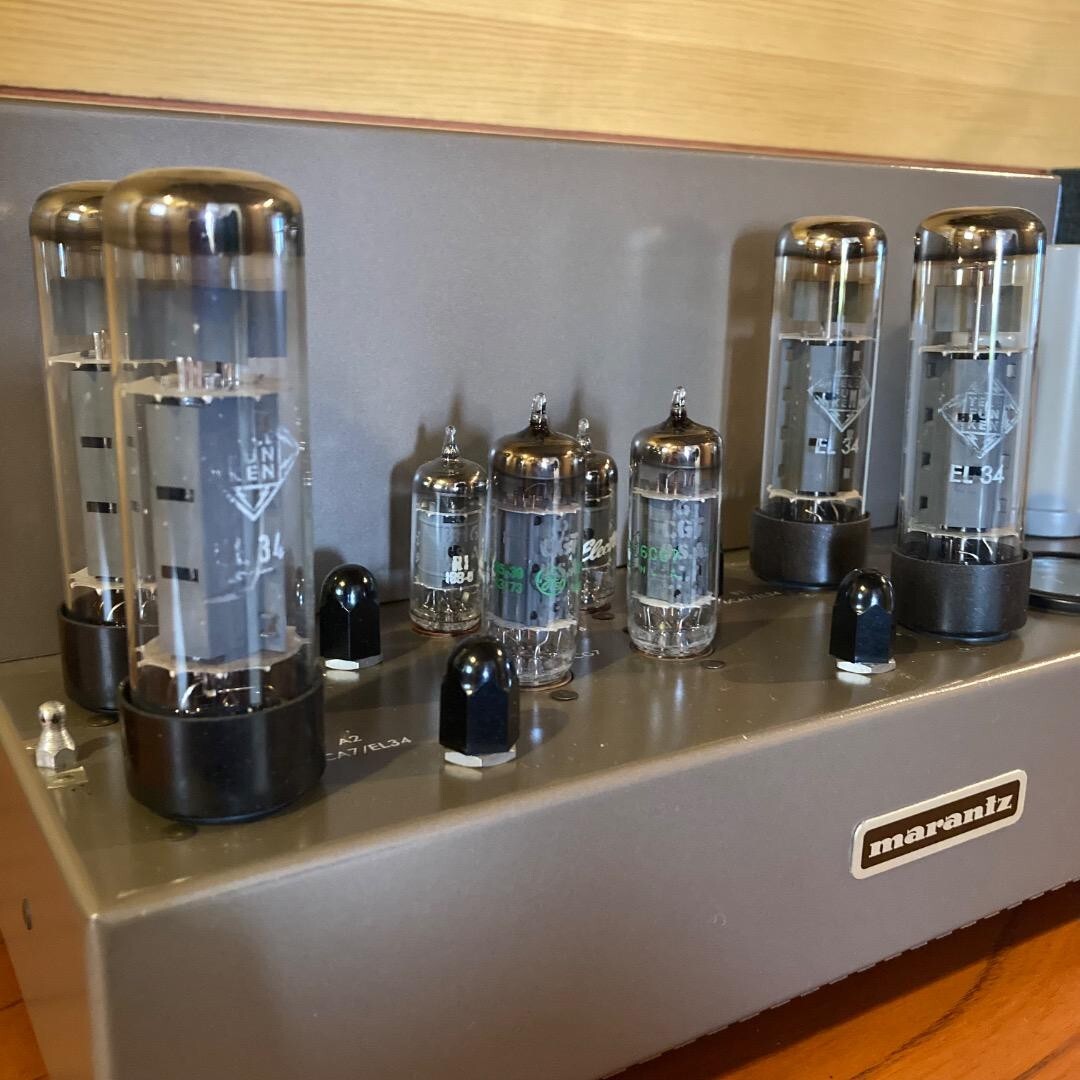 Marantz 8BR Vacuum Tube Power Amplifier Telefunken EL34 Marantz 8BR Vacuum Tube Power Amplifier Telefunken EL34
