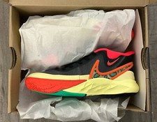 Nike Kids US 1.5Y Kyrie 8 Go PS Black Lemon Chiffon Sneakers, Style DQ8077-003