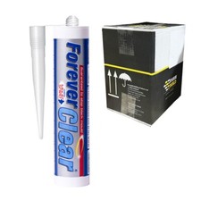 12 X Forever White | Clear | Ivory | Grey | Anti-Mould Silicone Sealant  C3