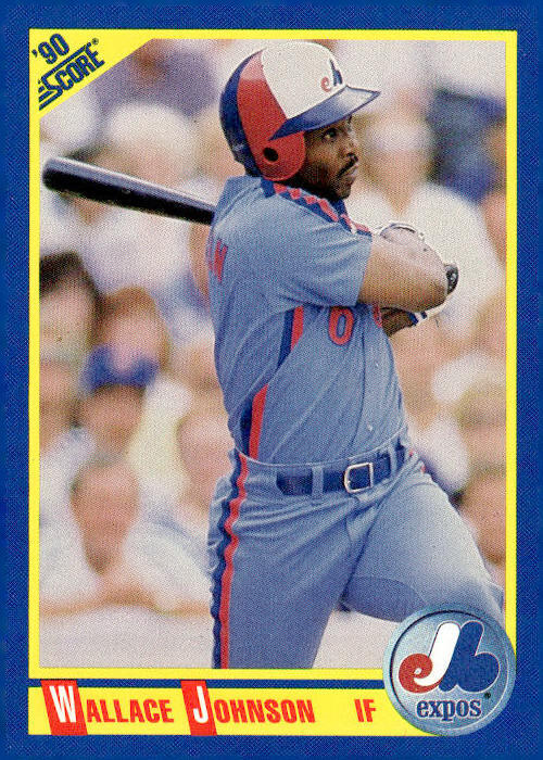 1990 Score #479 Wallace Johnson