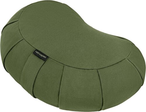 Meditation Cushion Filled /Buckwheat Hulls-Yoga Pillow for Meditation Practices