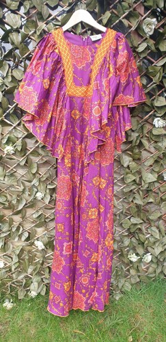 Hippie Shake vintage Maxi Dress Size 8 - Picture 3 of 3