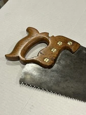 Vintage H. Disston & Sons 2 pc Hand Saws