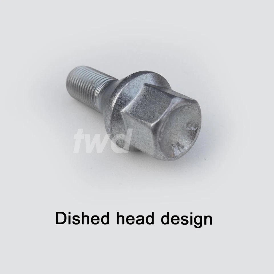 16X PERNOS DE LLANTA DE ALEACIÓN PARA ALFA ROMEO 147 156 GT (M12X1.25) PERNO DE TUERCA [16C] Foto 2 de 4