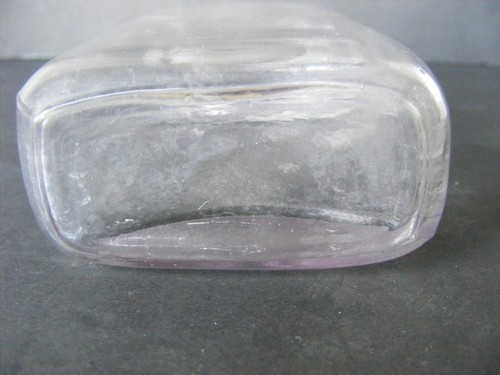 2 Vintage clear glass bottles - Rawleighs & Unmarked-Lot of 2 - Picture 19 of 20