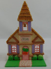 Department 56 Hide A Way Hollow Hide Away Chapel Easter Village 1988 & Figure