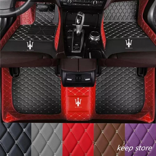 For Maserati All Models Car Floor Mats Auto Carpets Custom FloorLiner Waterproof - Picture 11 of 35