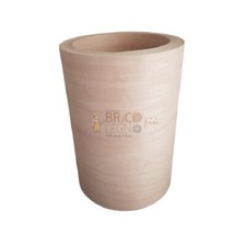 Bordo tranciato impiallacciatura in legno Tanganica senza colla H 300 mm