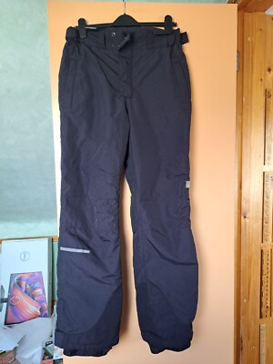 Quechue Decathlonhose schwarz wasserabweisend wasserdicht 30'' Taille für 6'1'' 