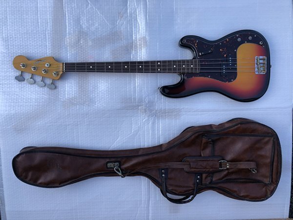 Electric Bass Guitar Fernandes The Revival RPB-5064 3 Tone