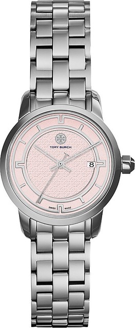 tory burch watch silver