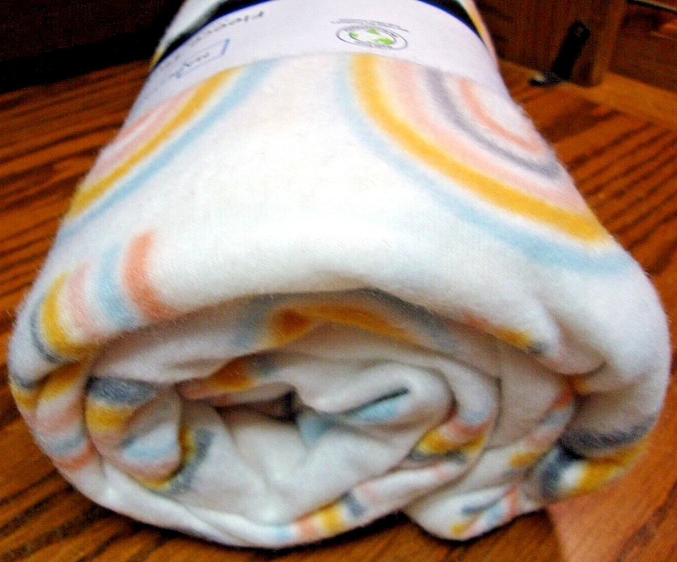 Mainstays RAINBOW Fleece Throw/Blanket 50x60 Polyester Ultra Soft New! 963 - Image 4 of 4