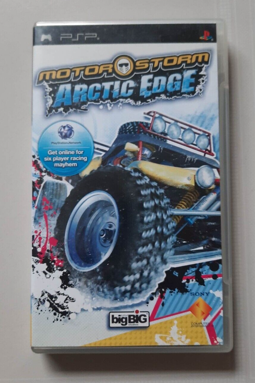 Sony PSP Motorstorm Arctic Edge 2009 Used Game Complete with Manual
