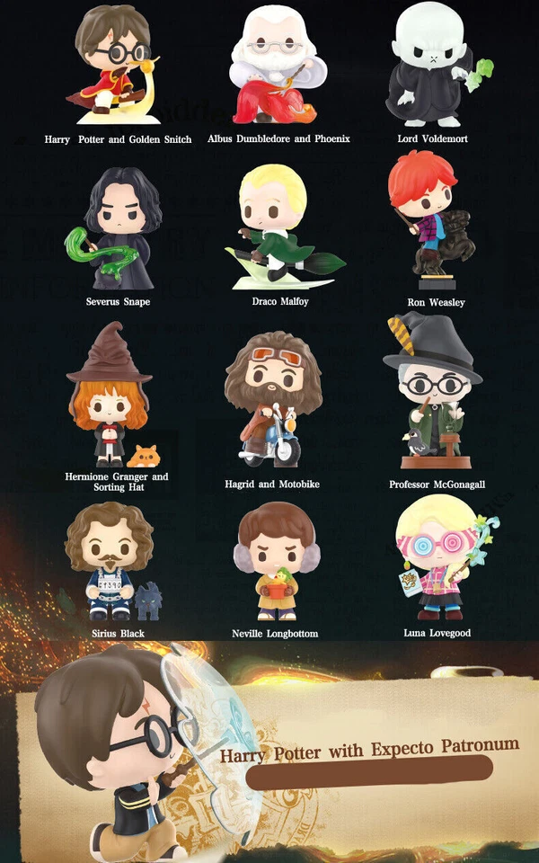 POP MART Harry Potter El Mundo Mágico Accesorios Mágicos Serie Caja Ciega Confirmada Foto 2 de 4