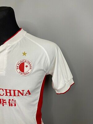 SLAVIA PRAHA 2018 2019 SHIRT SOCCER FOOTBALL JERSEY MENS UMBRO SIZE S