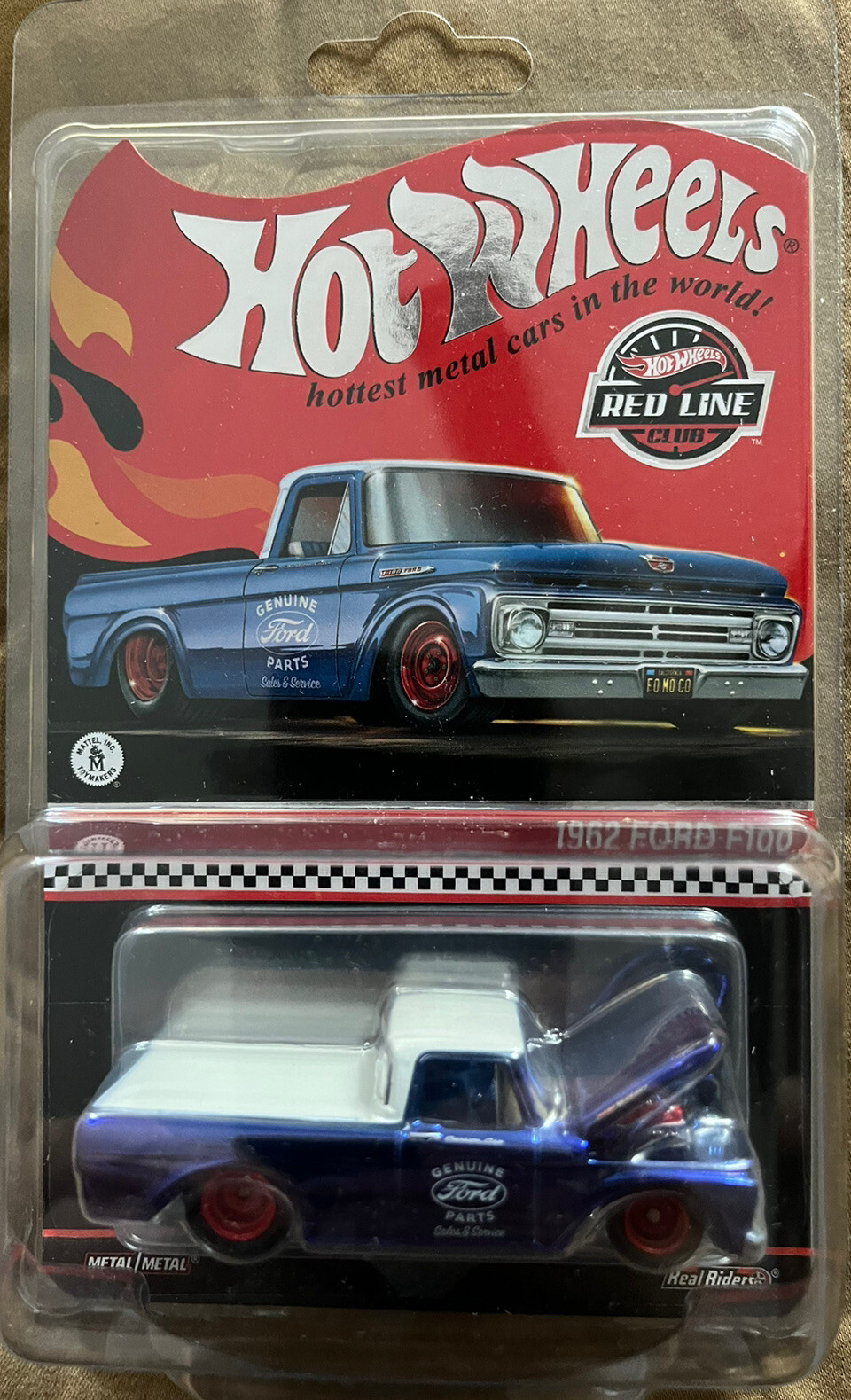 ホットウィール RLC レッドラインクラブ 限定 1962 FORD F100