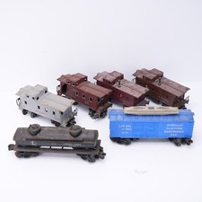 Lot of 6 Vintage Lionel Train Car Caboose 3357 6017 6465 6357 6457