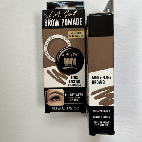 LA Girl Brow Pomade Gel Formula GBP362 Taupe Long Lasting Smudge Proof Lot Of 2 - Picture 5 of 5