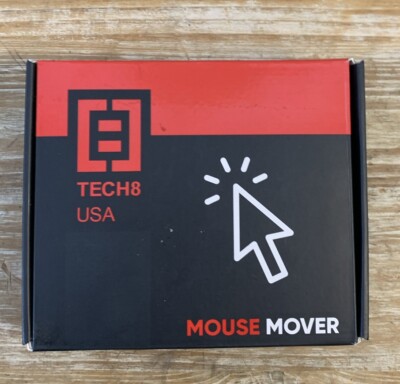 TECH8 USA Mouse Mover, Jiggler, Keeps PC Active, Undetectable