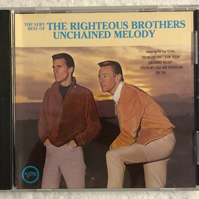 The Righteous Brothers CD Pop Covers Unchained Melody 90s 12 Song