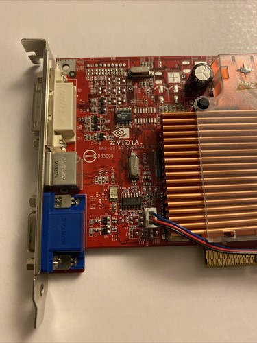 AGP Video Graphics Card MSI Nvidia FX5600 VTDR128 Open Box - Picture 10 of 14