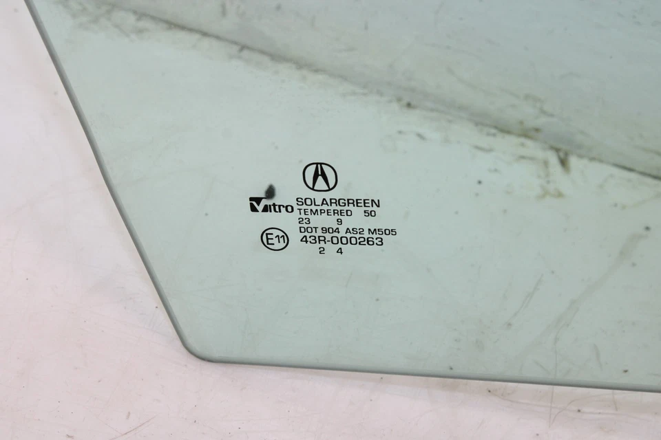 Vidro para janela de porta frontal direita Acura RDX 2019-2025 FABRICANTE DE EQUIPAMENTO ORIGINAL KF152 - Imagem 2 de 4