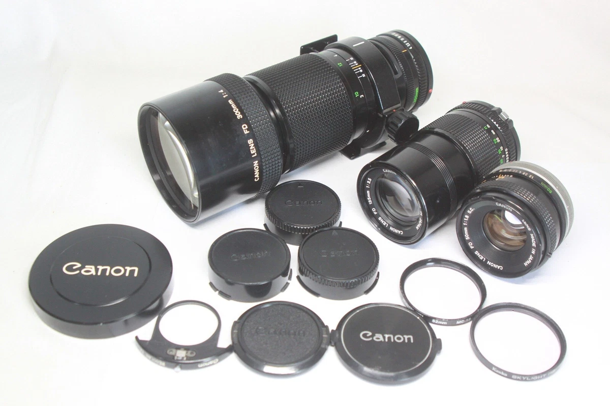 Objectifs Canon 300 mm pour appareil photo et caméscope