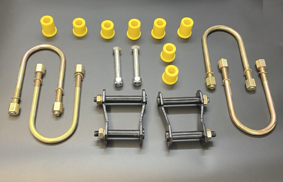 2 X REAR SUSPENSION LEAF SPRING FITTING KIT FOR FORD RANGER ER61 2.5TD 16V  06+