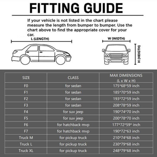 6-Layer Car SUV Cover Waterproof Dust Outdoor Protector For Toyota Land Cruiser - Picture 2 of 13